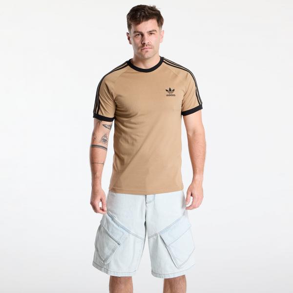 Tričko adidas Adicolor Classics 3-Stripes T-Shirt Cardboard/ Black S