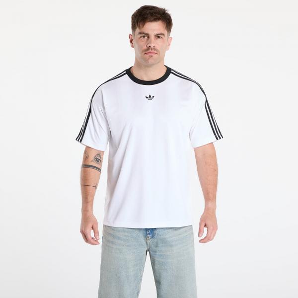 Tričko adidas Jacquard Jersey White/ Black L