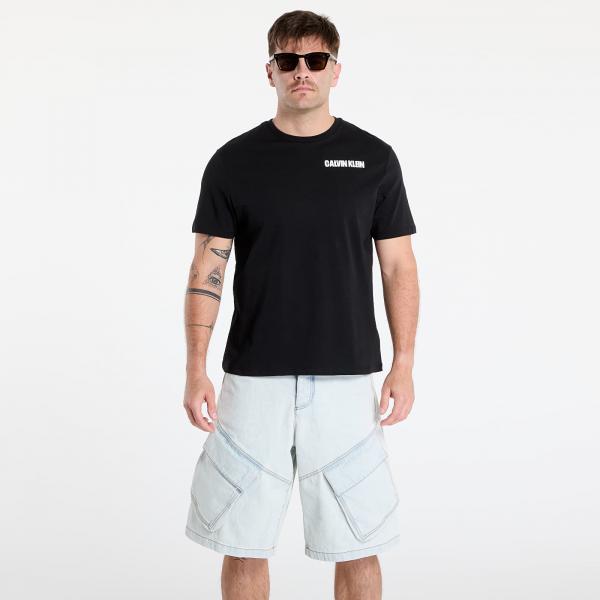 Tričko Calvin Klein Jeans Ss 20S Calvin Line 3 Tee Black S
