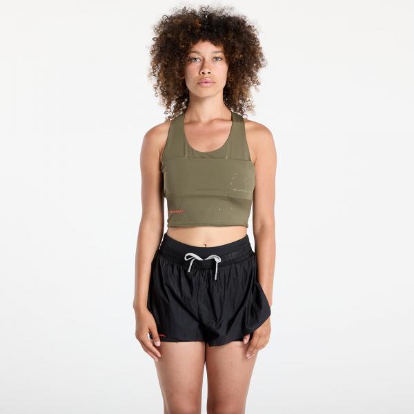 Tílko adidas Adi365 H.Koumori Running Crop Top Olive Strata M