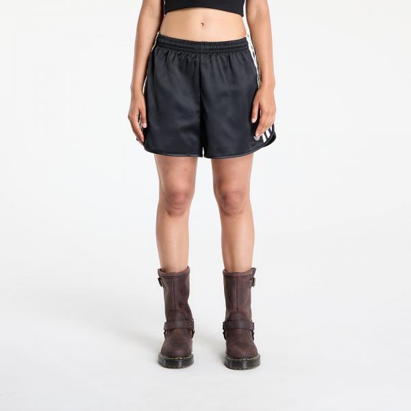 Šortky adidas Originals Satin Shorts Ruffle 3-Stripes Black S
