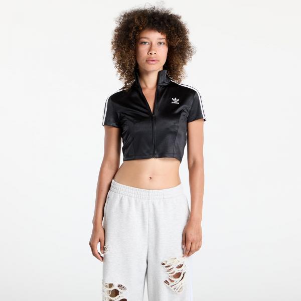 Top adidas Adicolor Short Sleeve Track Top Black S
