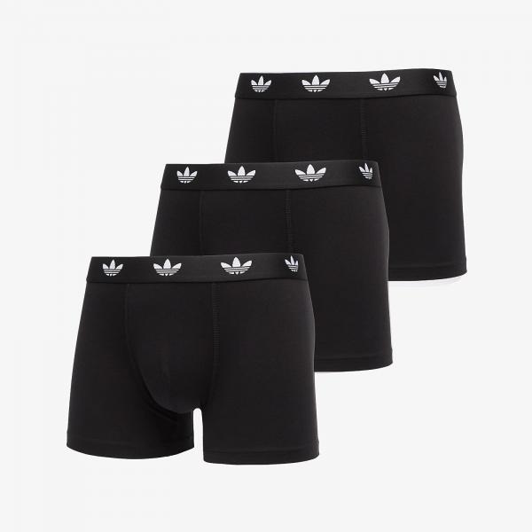Boxerky adidas Trunk 3-Pack Black S
