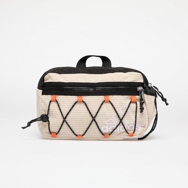 Ledvinka adidas Waist Bag Stone Khaki/ Black 3 l
