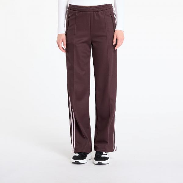 Kalhoty adidas Beckenbauer Track Suit Pants Shadow Brown/ Cream White/ Noble Maroon XS