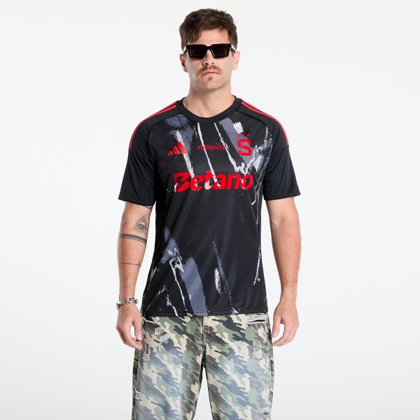 Dres adidas x Footshop x Sparta Jersey UNISEX Black/ Red S