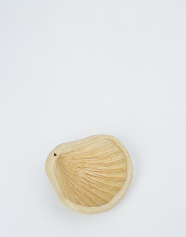 In August Company Ceramic Shell Incense Holder