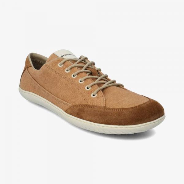 Tenisky Groundies Amsterdam Women Cognac EUR 37