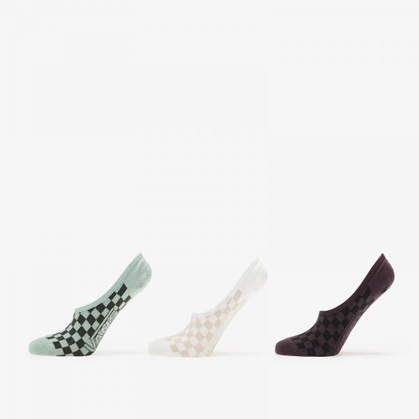 Ponožky Vans Fuego Canoodle Socks 3-Pack Dried Kelp M