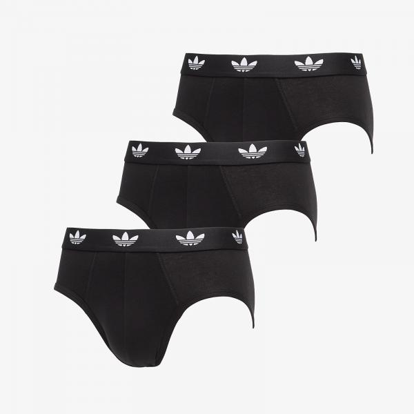 adidas Brief 3-Pack Black L