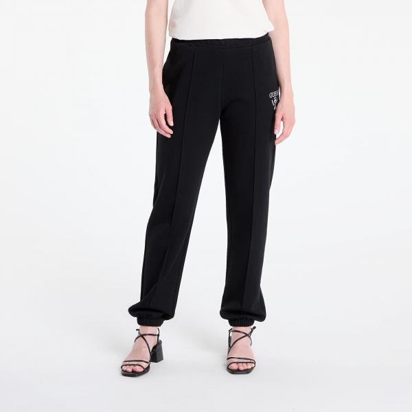 Tepláky GUESS Roberta Cuff Long Pants Black S