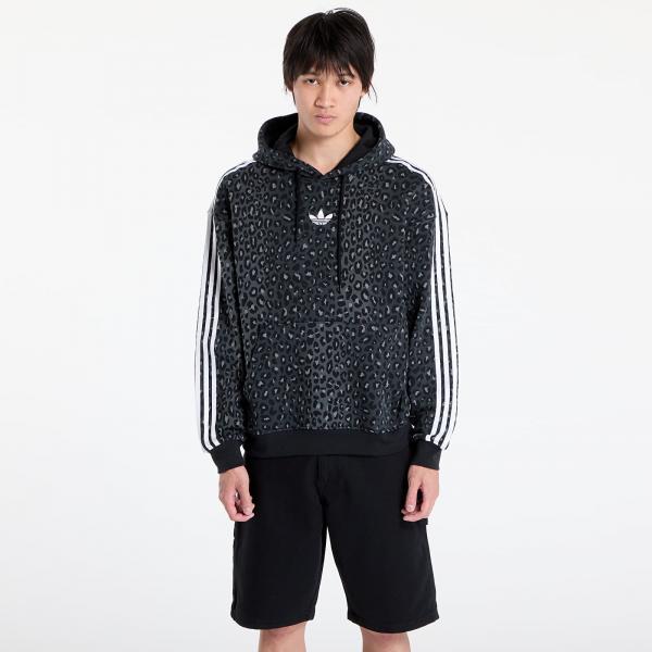 Mikina adidas Graphic All Over Print Leo Hoodie Black XL