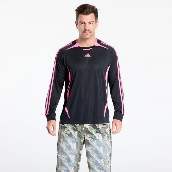 Dres adidas Teamgeist Longlseeve Jersey Black/ Lucid Pink XL