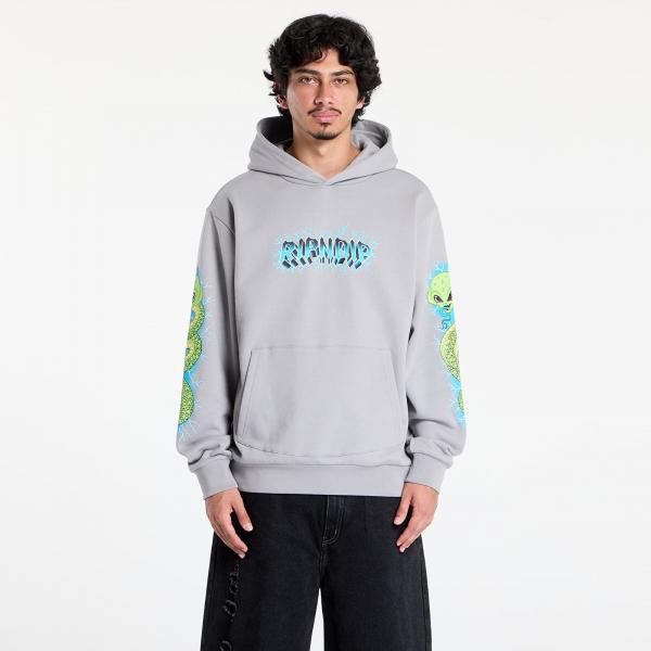 Mikina RIPNDIP Skull And Bones Hoodie Charcoal S