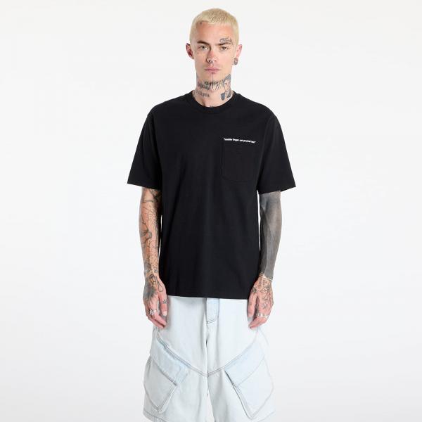 Tričko RIPNDIP Middle Finger Cat Pocket Tee Black M