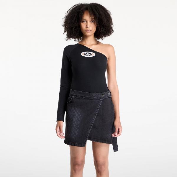 Body adidas Originals Campus 2000 One-Shoulder Bodysuit Black L