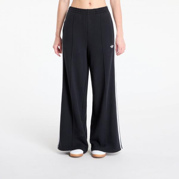 Tepláky adidas 3S Wide Sweatpt Black/ White XS
