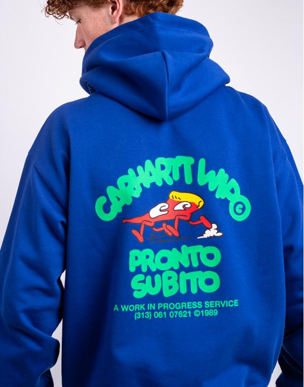 Carhartt WIP Hooded Pronto Sweat Jacket Wolfsbane L