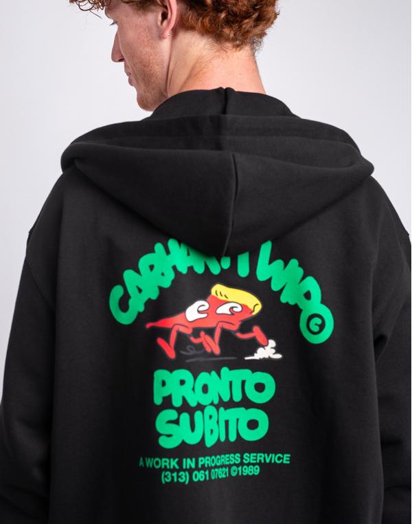 Carhartt WIP Hooded Pronto Sweat Jacket Black S