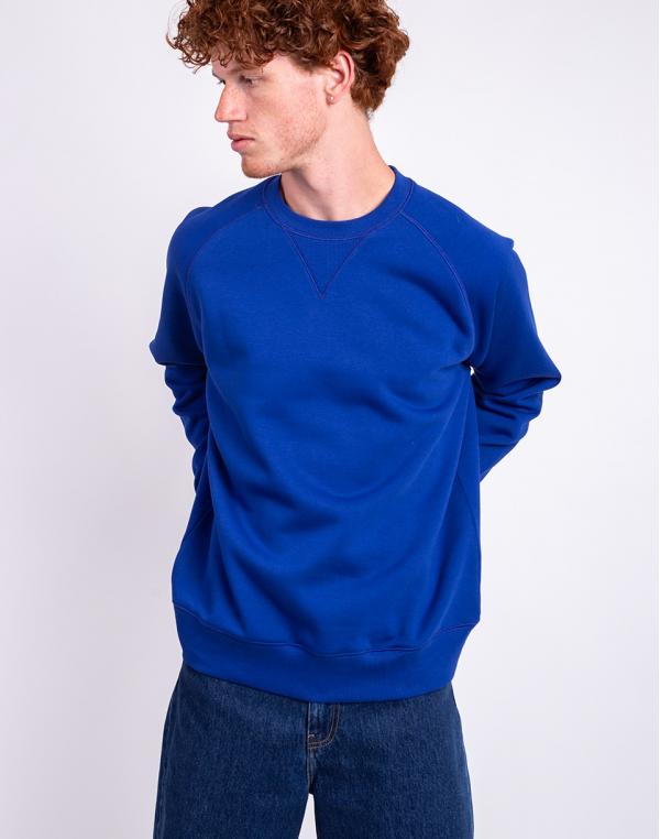 Carhartt WIP Chase Sweat Wolfsbane/Gold M