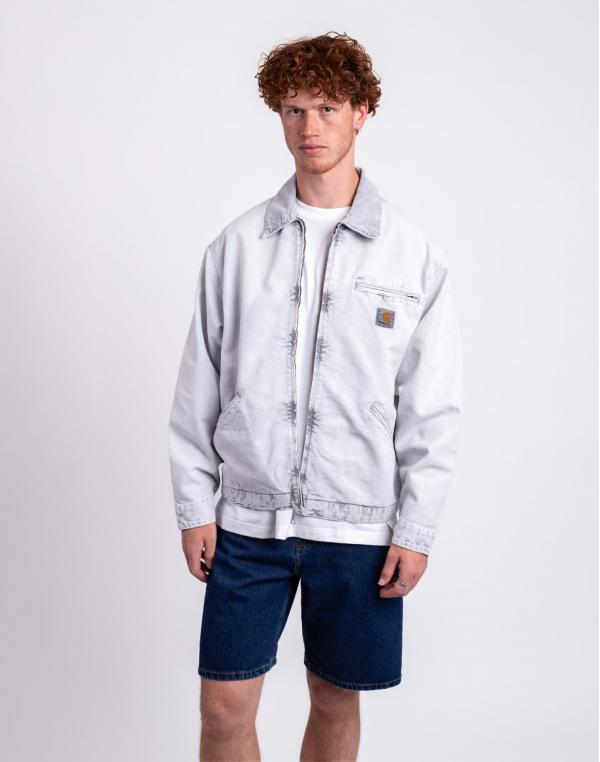 Carhartt WIP OG Detroit Jacket Black/Black chalk wash M