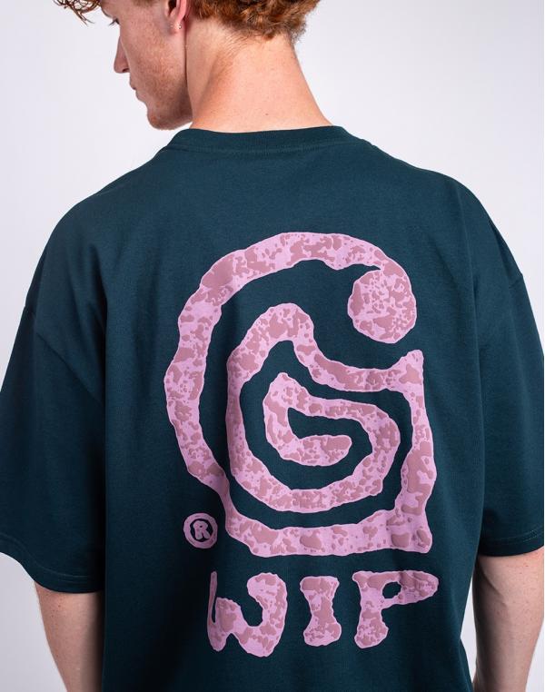 Tričko Carhartt WIP S/S Helix T-Shirt Deep Lagoon
