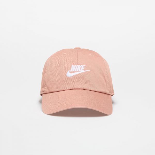Kšiltovka Nike Club Unstructured Futura Wash Cap Rose Gold/ White L/XL