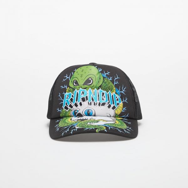 Kšiltovka RIPNDIP Skull And Bones Trucker Hat Black Universal
