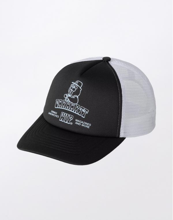 Carhartt WIP Sandwich Trucker Cap Black