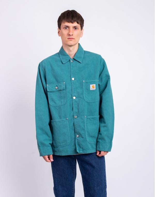 Carhartt WIP Walter Chore Coat Saguaro garment dyed M