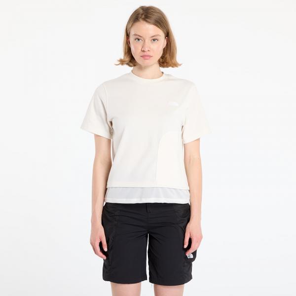 Tričko The North Face Fabric Mix Ss Tee - Ap White Dune XS