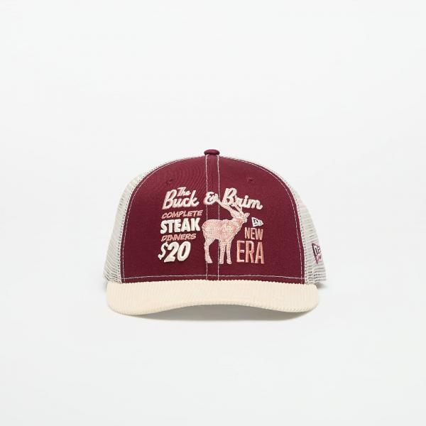Kšiltovka New Era 9FIFTY Trucker Cord Cap Frosted Burgundy/ Stn S/M