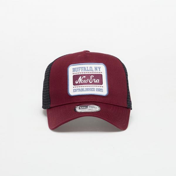 Kšiltovka New Era Buffalo NY 9FORTY Trucker Cap Frosted Burgundy/ Min Universal