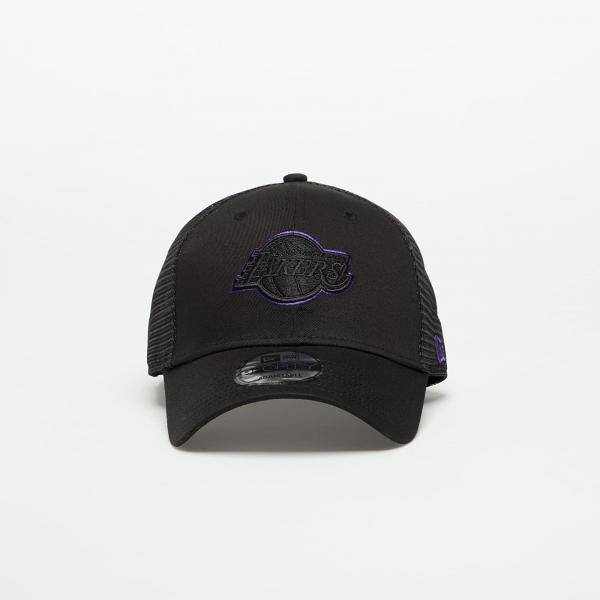 Kšiltovka New Era Los Angeles Lakers 9FORTY Trucker Cap Black Universal