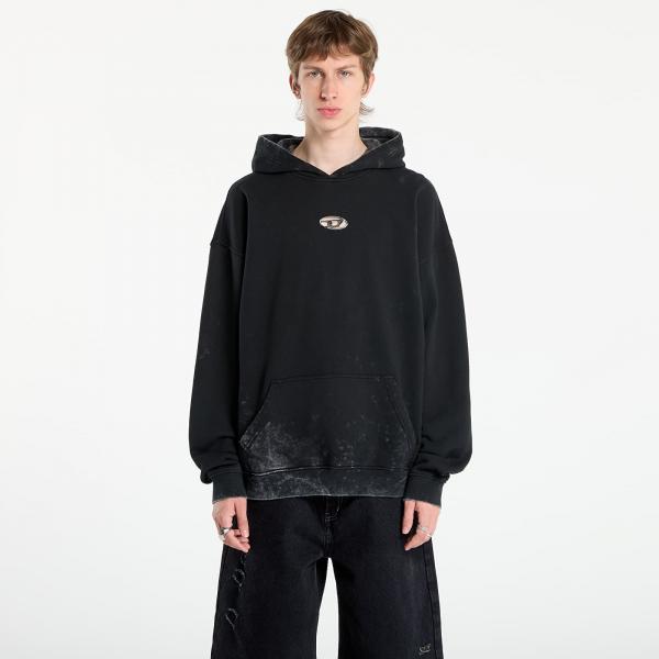 Mikina Diesel S-Boxt-Hood-T10 Sweat-Shirt Black M