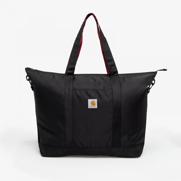 Taška Carhartt WIP Alumni Tote Bag Black/ Scarlet Universal