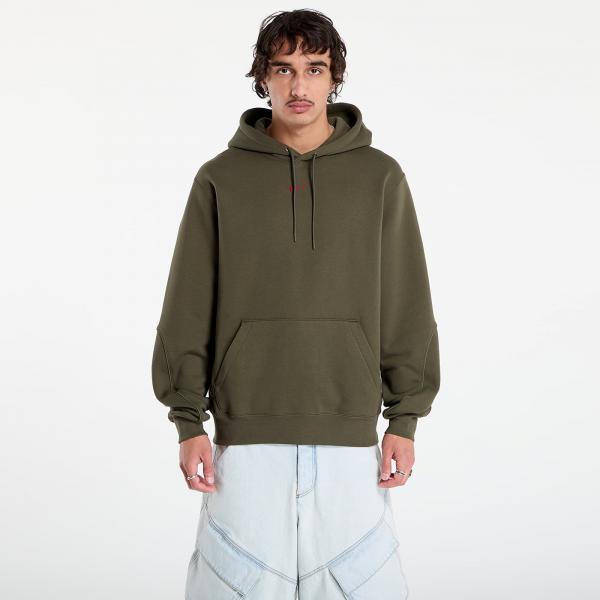 Mikina Nike x NOCTA Men's Fleece Hoodie Cargo Khaki/ Team Red XS
