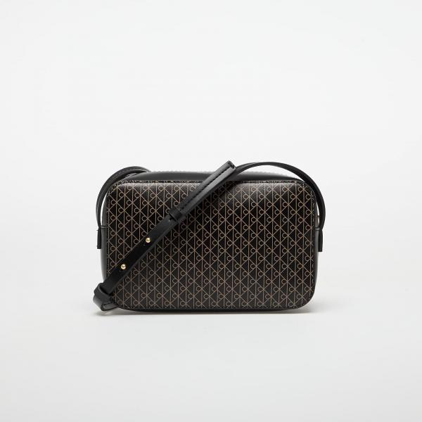 Taška Calvin Klein Emblem Aop Elongated Camera Bag Black Universal