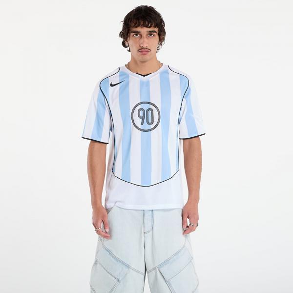 Dres Nike Total 90 Men's Dri-FIT Soccer Jersey Psychic Blue/ White/ Black/ Black L