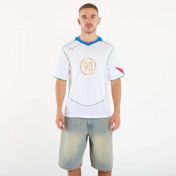 Dres Nike Total 90 Men's Dri-FIT Soccer Jersey White/ Italy Blue/ Sport Red/ Metallic Gold XL
