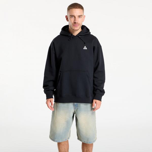 Mikina Nike ACG Therma-FIT Fleece Pullover Hoodie Black/ Anthracite/ Summit White XXS
