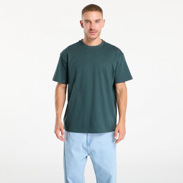 Tričko Urban Classics Heavy Oversized Tee Bottle Green S