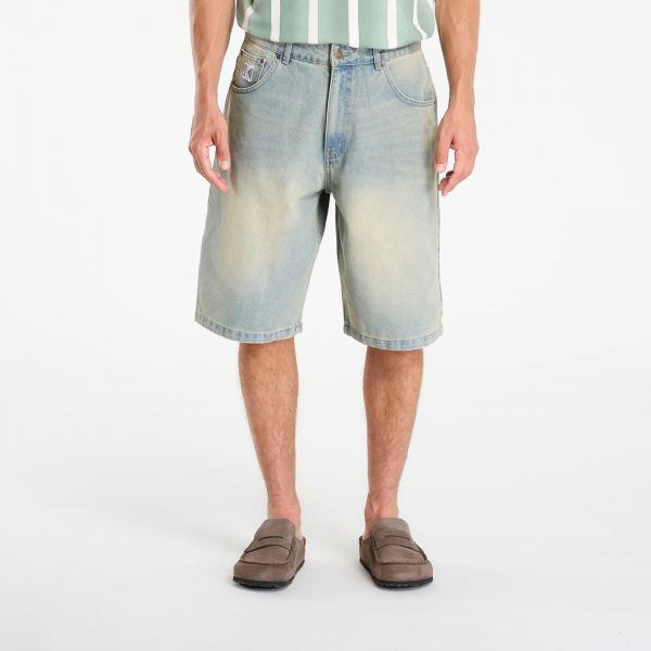 Šortky Karl Kani OG Denim Baggy Jorts Bleached Blue 32