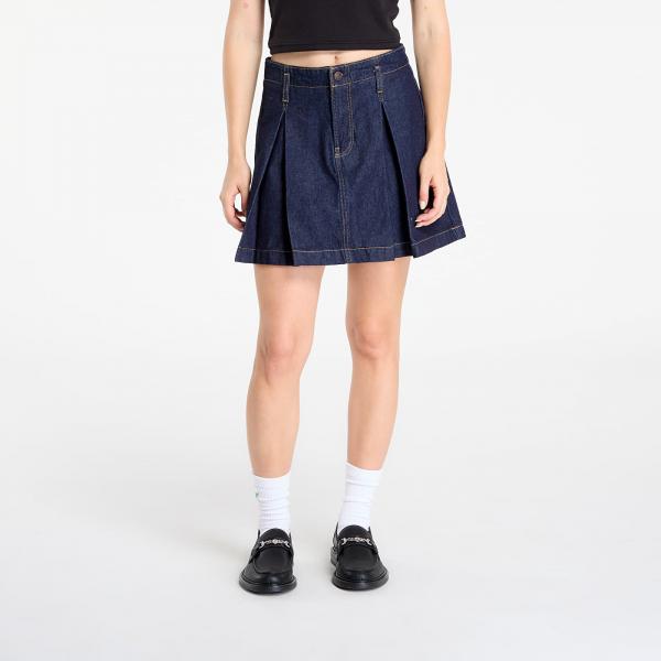 Sukně Calvin Klein Jeans Pleated Denim Skirt Blue 26