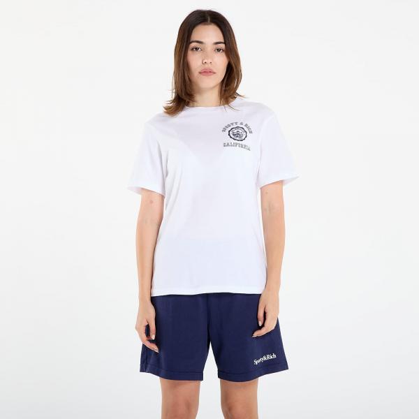Tričko Sporty & Rich California Emblem Soft T-Shirt UNISEX White M