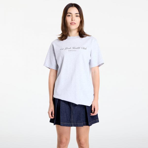 Tričko Sporty & Rich NY Health Club T-Shirt UNISEX Heather Gray XL