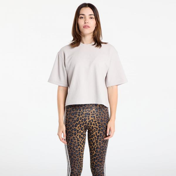 Tričko adidas Yoga Motion Waffle T-Shirt Wonder Alumina M