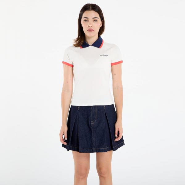 Košile adidas Polo Shirt Off White XS