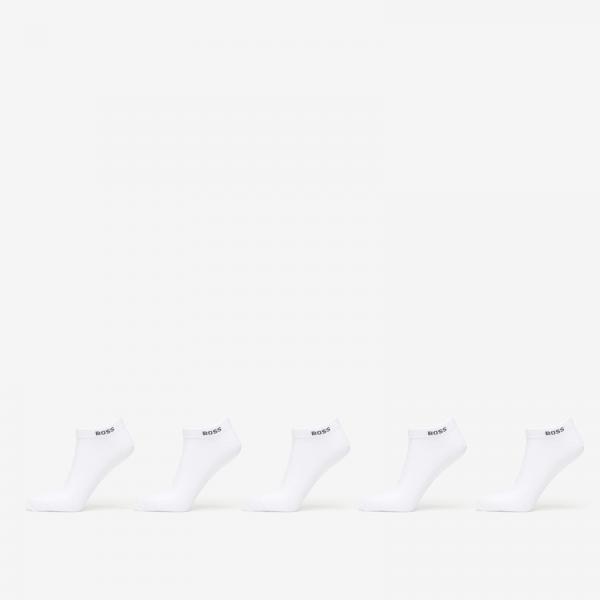 Ponožky Hugo Boss Men-H-5-Pack As Uni Cc Socks White 43-46