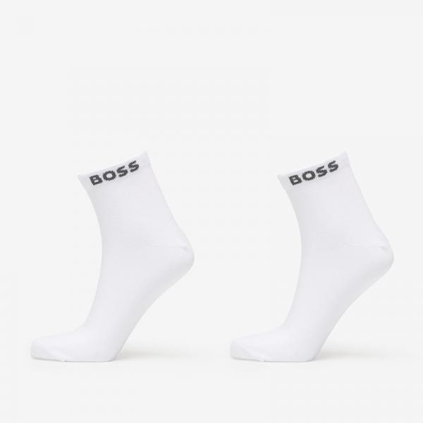 Ponožky Hugo Boss Men-H-2P Sh Uni Cc Socks White 43-46